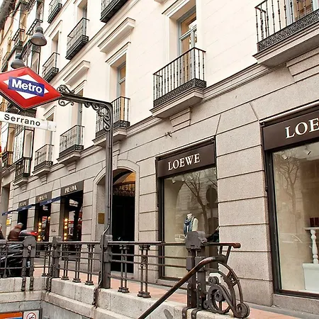 Luxury Puerta De Alcala And Serrano Street Madrid