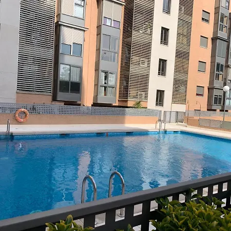 Apartment Apartamento Nuevo Cerca Del Autobus Y Metro Con Piscina