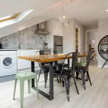Precioso Atico Con Terraza En El Centro De Amazing Penthouse In Center Apartment Madrid