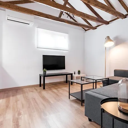 Estupendo En El Centro De Apartamento