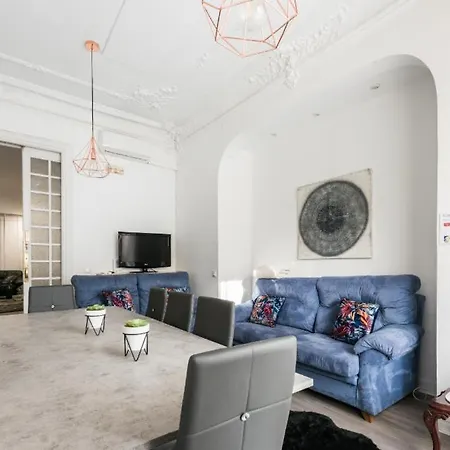 M&f 7 Rooms/7 Bathrooms Over Gran Via Apartamento