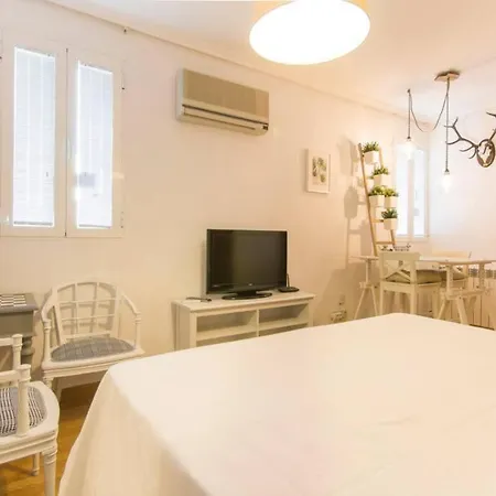 Apartamento Cómodo Y Céntrico Estudio De Lujo En Atocha - Jardín Botánico. Wifi *