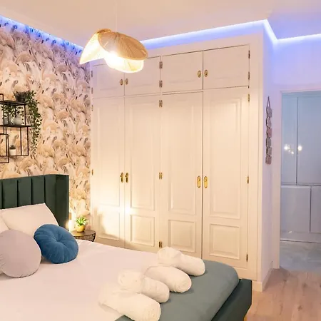 Luxury Puerta Del Sol City Center Gran Via With Ac 아파트
