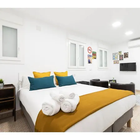 Appartement Acogedor Y Silencioso Estudio M1 Embajadores Madrid