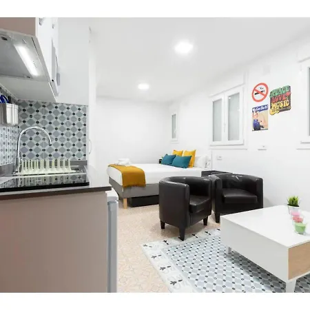 Appartement Acogedor Y Silencioso Estudio M1 Embajadores *