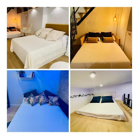 Calle Amparo 86 Lujoso Duplex Con Jacuzzi En Lavapies Especial Parejas Apartament Madryt