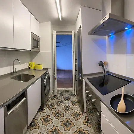 Calle Amparo100 Red Brick Loft For 8 Lavapies 아파트 *