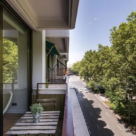Lejlighed Paseo Del Prado I - Estudio Con Piscina Y Terraza Madrid