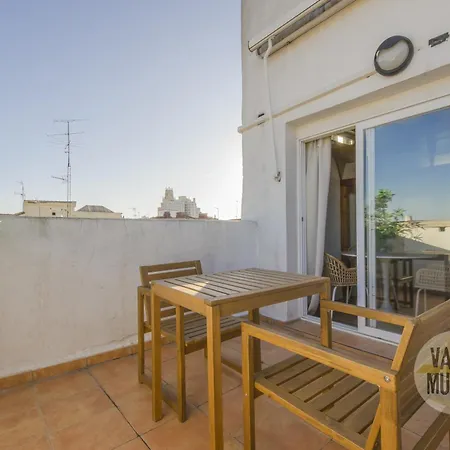 Fabuloso Atico Doble Altura 3pax En Chueca