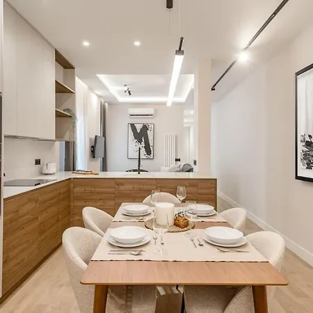 Apartmán Centro Xv Calle Montera 3br 3bh Madrid