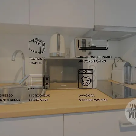 Appartamento Fabuloso Atico Doble Altura 3pax En Chueca *