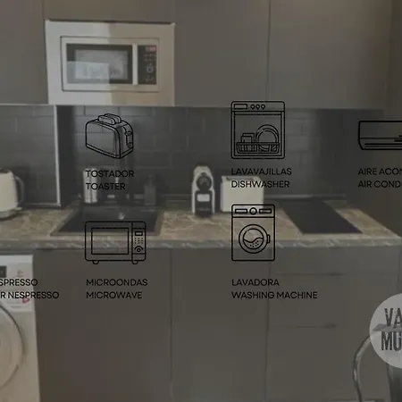 Appartement De 2hab 5pax En Calle Silva E2 *
