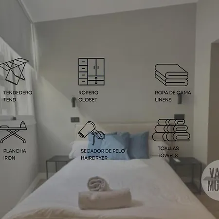 De 2hab 5pax En Calle Silva E2 Appartement