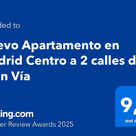 Lejlighed Nuevo En Centro A 2 Calles De Gran Via