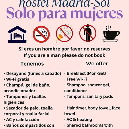 Hostal Only For Women Madrid-sol Madrid