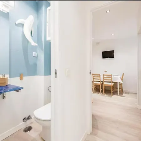 Apartment White And Blue