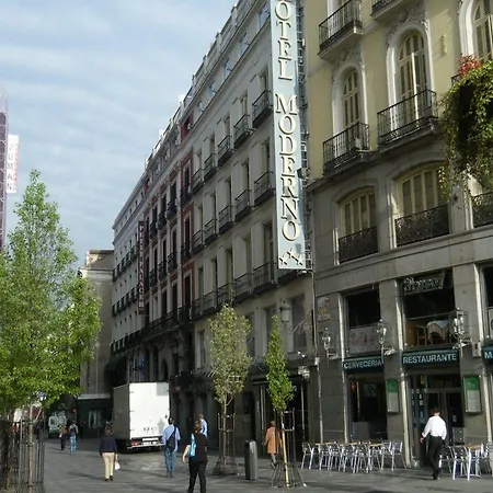 Moderno Puerta Del Sol Otel Madrid