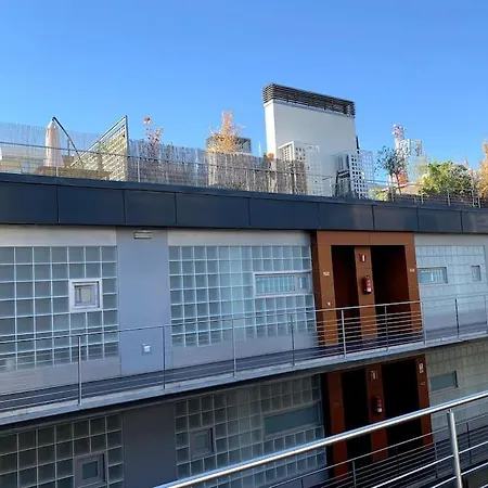 Apartment Loft Con Terraza, Parking Y Piscina En Verano-sebcan Madrid
