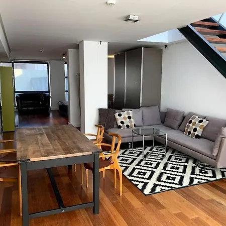Apartment Loft Con Terraza, Parking Y Piscina En Verano-sebcan Madrid