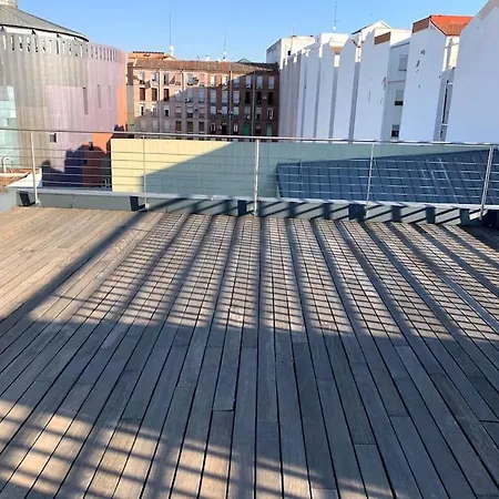 Apartment Loft Con Terraza, Parking Y Piscina En Verano-sebcan Madrid