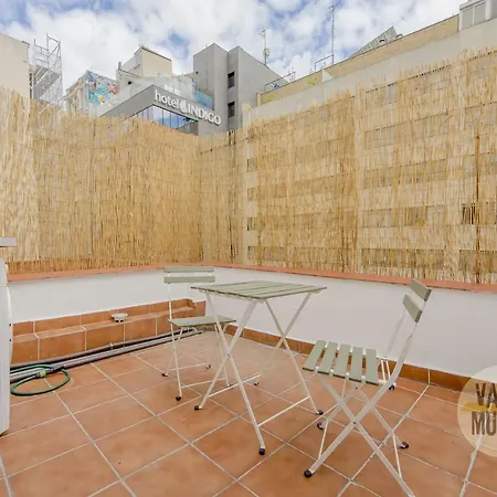 Atico C/silva 3pax Terraza Esquina Gran Via مدريد