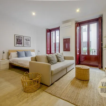 Apartamento Beautiful Loft 3pax En Huertas-cortes *
