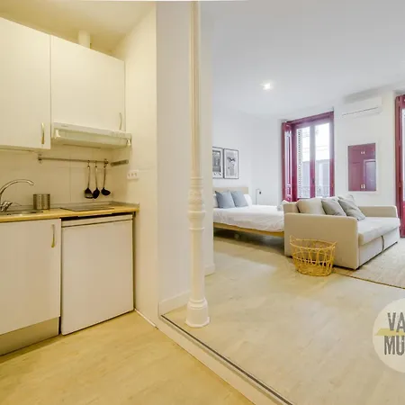 Beautiful Loft 3pax En Huertas-cortes Madrid