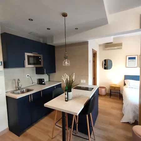 Blue Studio Apartment