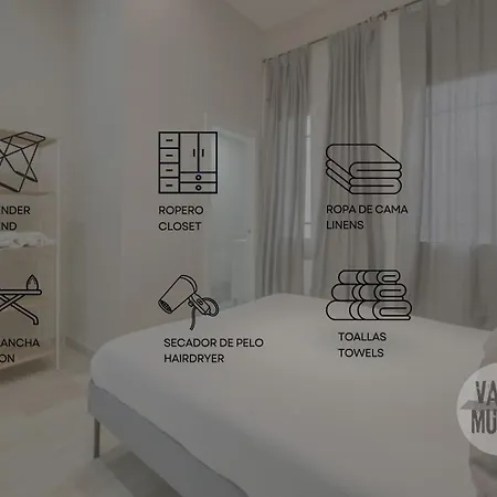 Stylish Loft With 2 Beedrooms En El Centro - La Latina E2 Appartement *