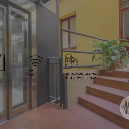 Apartamento Beautiful Loft 3pax En Huertas-cortes Madrid