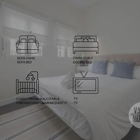 Nuevo Loft 1hab 3pax En Plena Plaza De Chueca *
