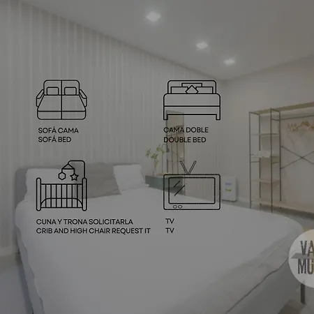 Appartement Sabor Madrileno Para 5 En Calatrava 19 - E2 Madrid