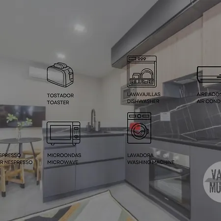 Appartement Sabor Madrileno Para 5 En Calatrava 19 - E2 *