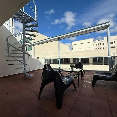 Apartamento Stunning Penthouse In Tetuan For 4 Pax - Coruna *