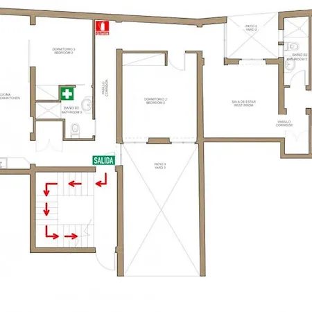 3 Bedrooms 3 Bathrooms Furnished - Justicia - Refurbished - Mintystay Madrid