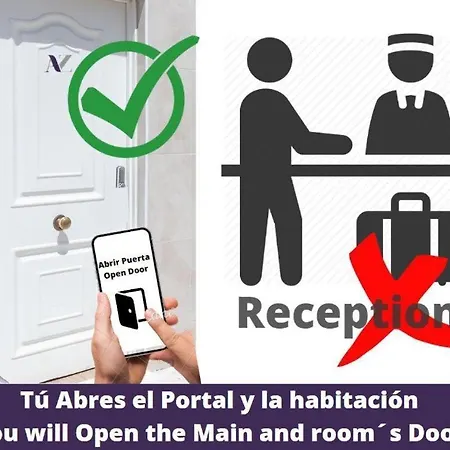 Ayz Ulises - Auto Check-in Guest house Madrid