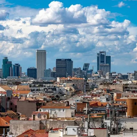 Apartman 2 Bedrooms 1 Bathroom Furnished - Justicia - Incredible Views - Mintystay Madrid