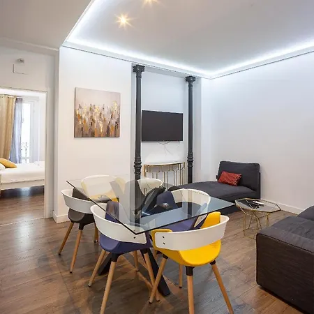 Gran Via V Calle Fuencarral 5br 5bh Appartement Madrid